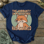 Printify T-Shirt Warranty On Patience T-Shirt