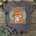 Printify T-Shirt Warranty On Patience T-Shirt