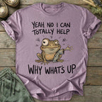 Printify T-Shirt Waving Frog T-Shirt