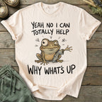 Printify T-Shirt Waving Frog T-Shirt