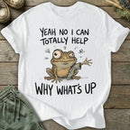 Printify T-Shirt Waving Frog T-Shirt