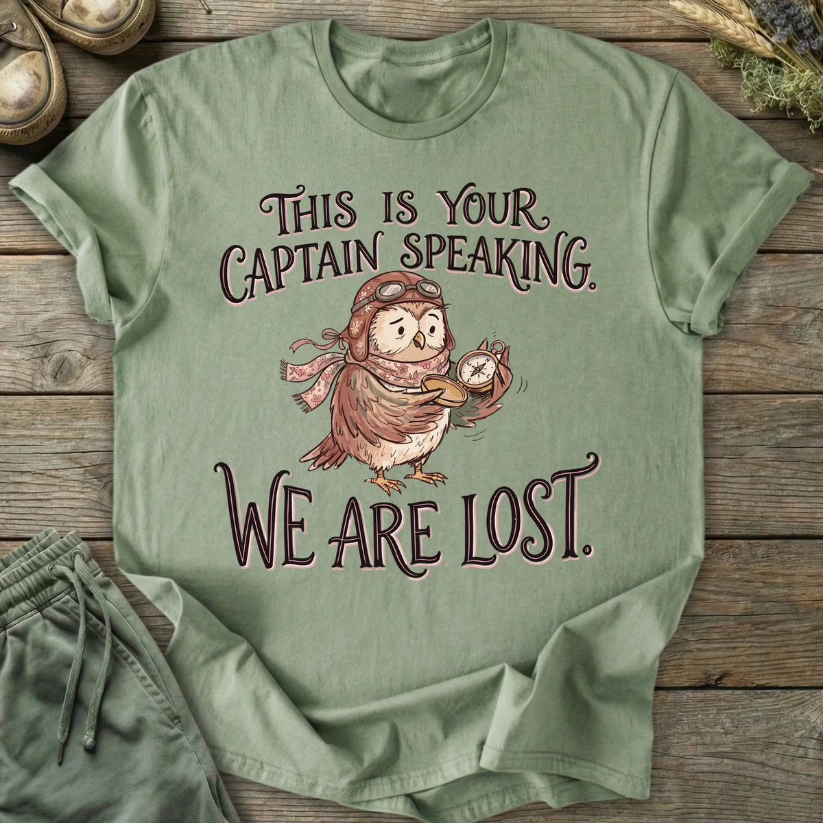 Printify T-Shirt We Are Lost T-Shirt