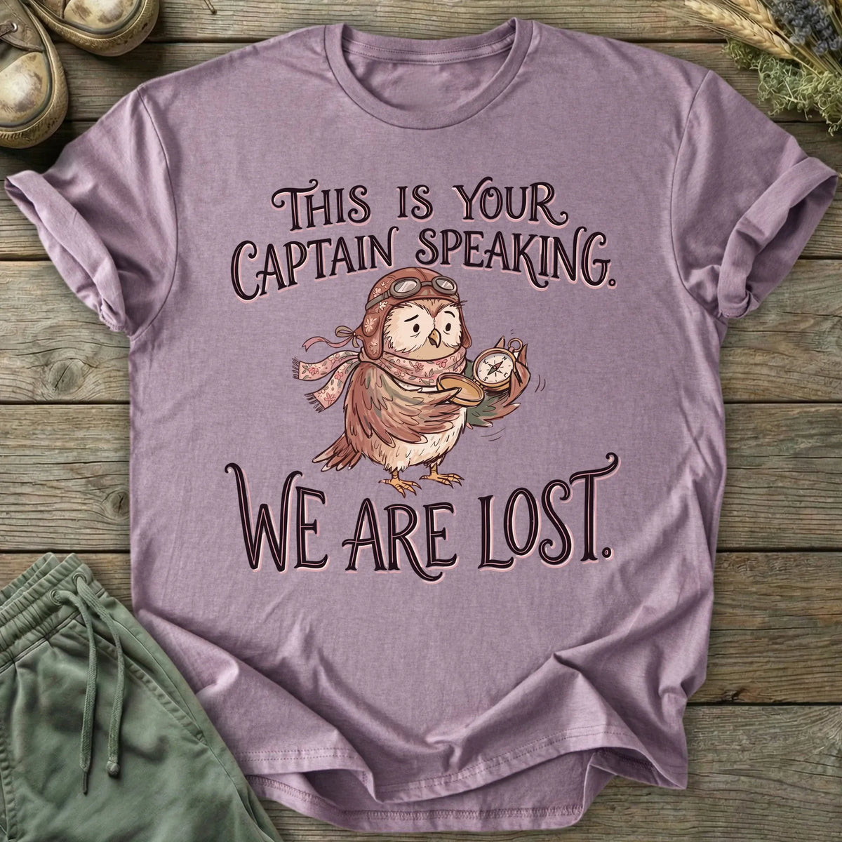 Printify T-Shirt We Are Lost T-Shirt