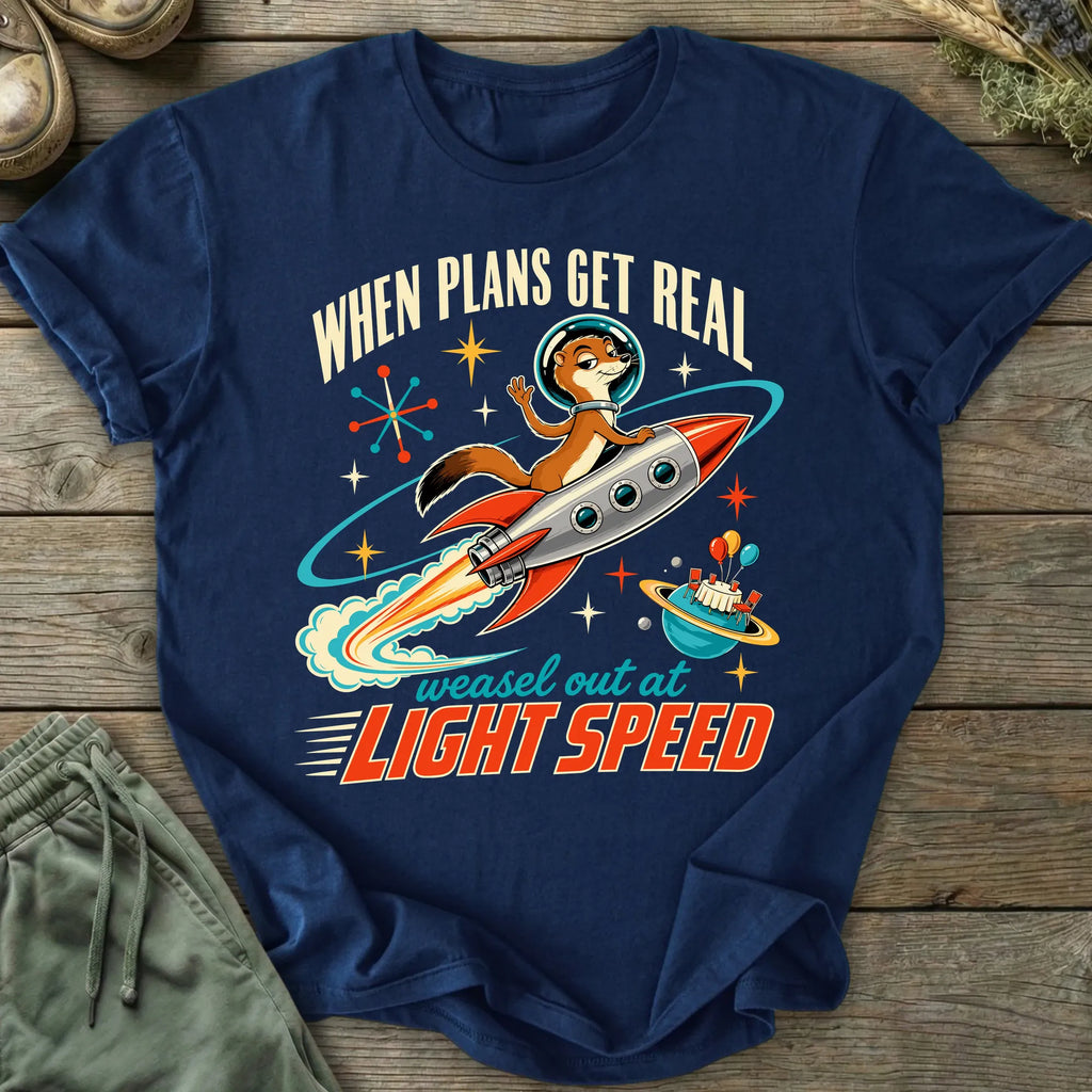 Printify T-Shirt Weasel Out T-Shirt