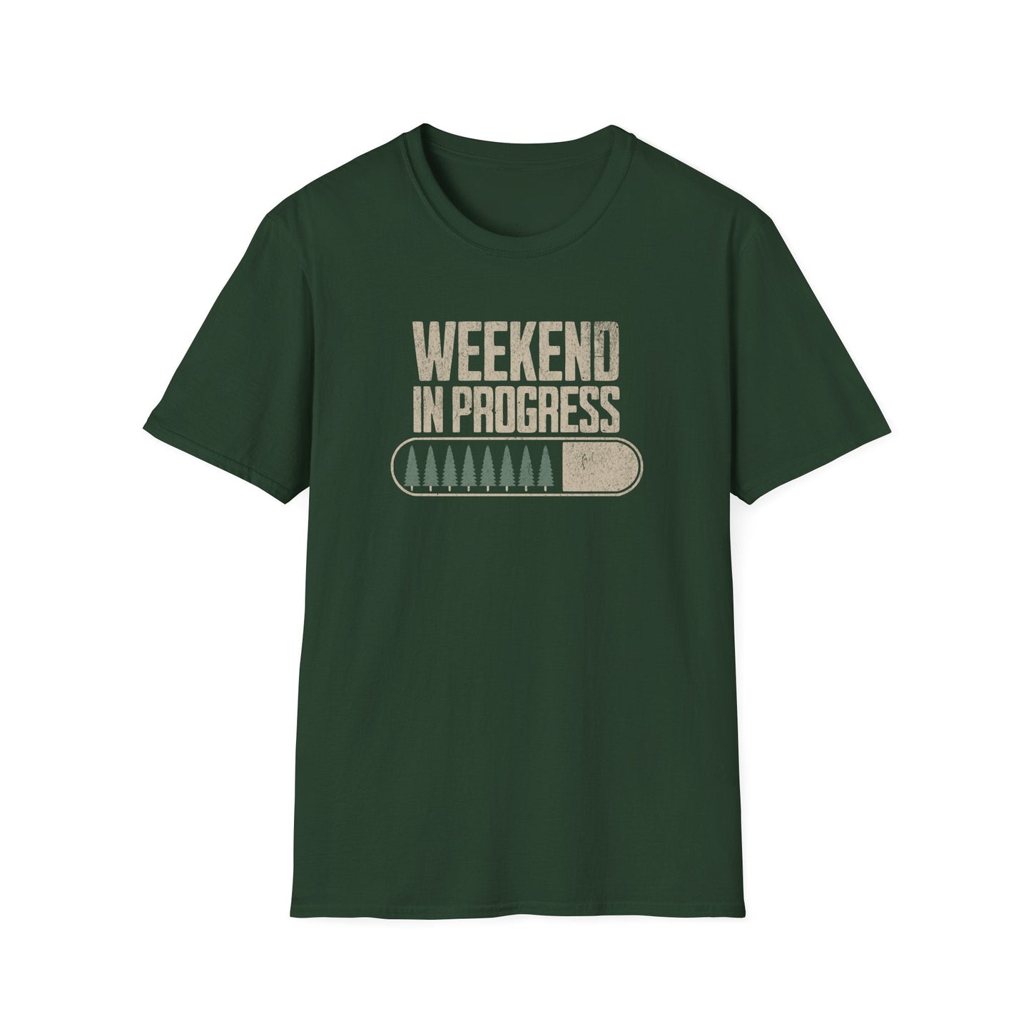 Printify T-Shirt Weekend in Progress T-Shirt