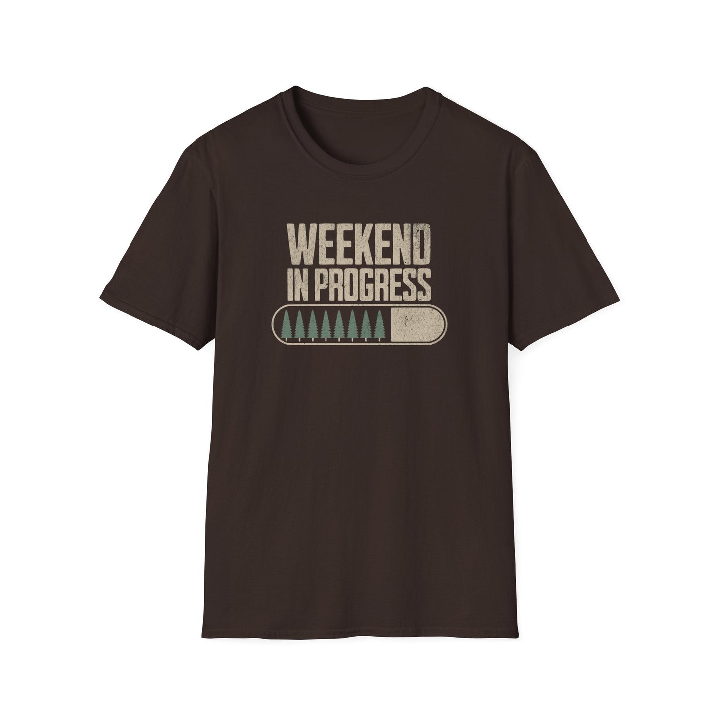 Printify T-Shirt Weekend in Progress T-Shirt