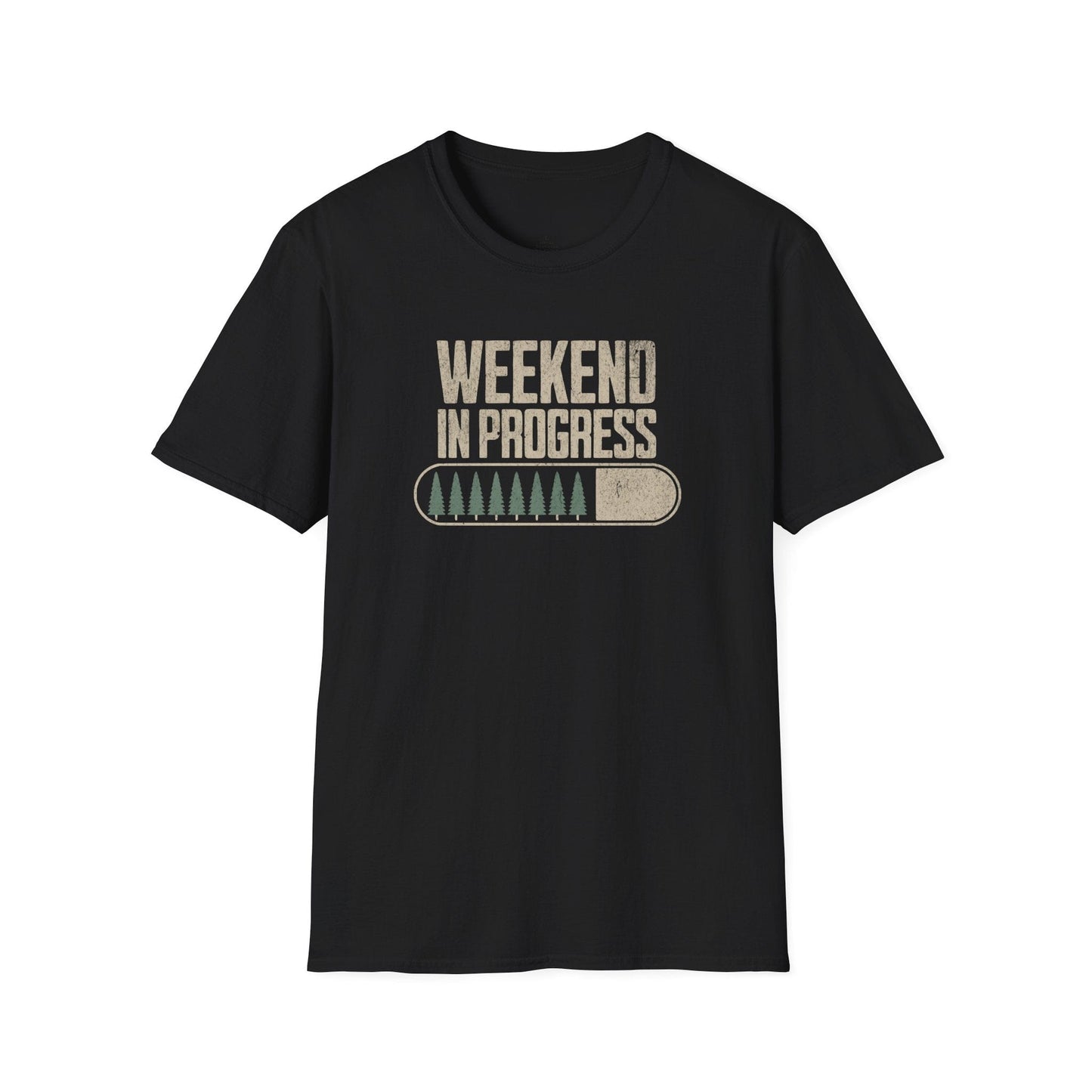 Printify T-Shirt Weekend in Progress T-Shirt