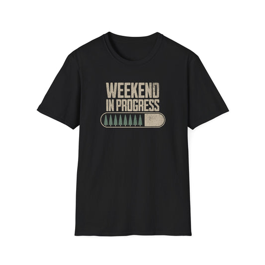 Printify T-Shirt Weekend in Progress T-Shirt