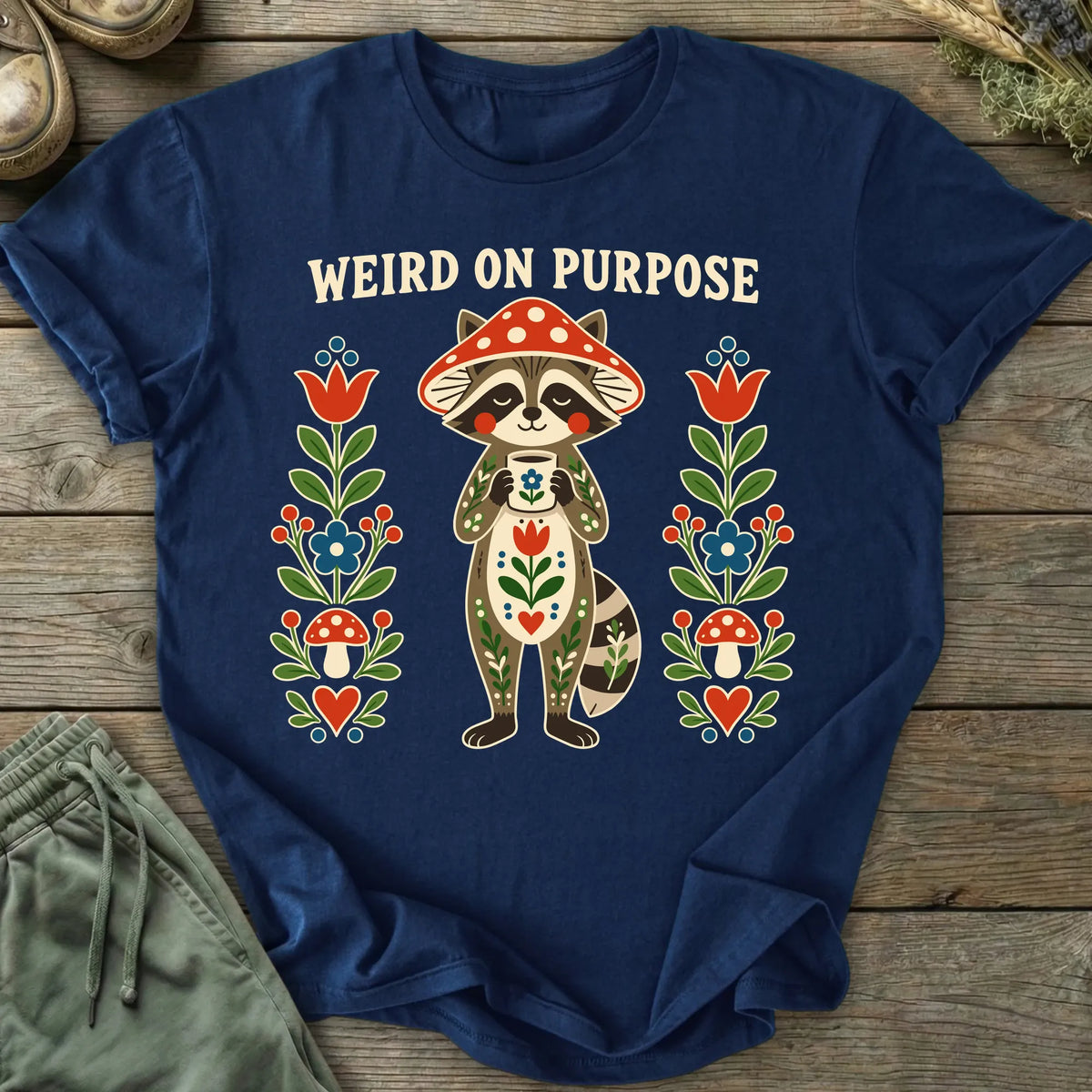 Printify T-Shirt Weird On Purpose T-Shirt