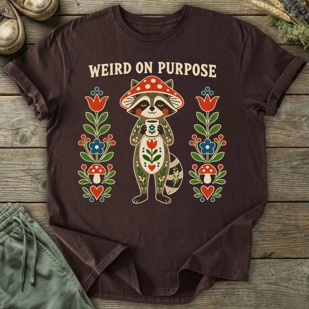 Printify T-Shirt Weird On Purpose T-Shirt