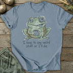 Printify T-Shirt Weird Stuff Frog T-Shirt