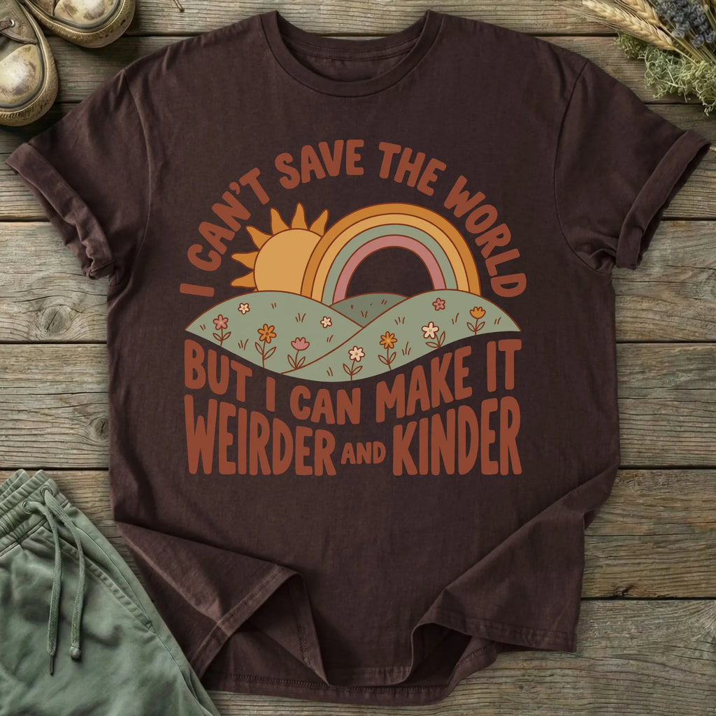 Printify T-Shirt Weirder Kinder T-Shirt