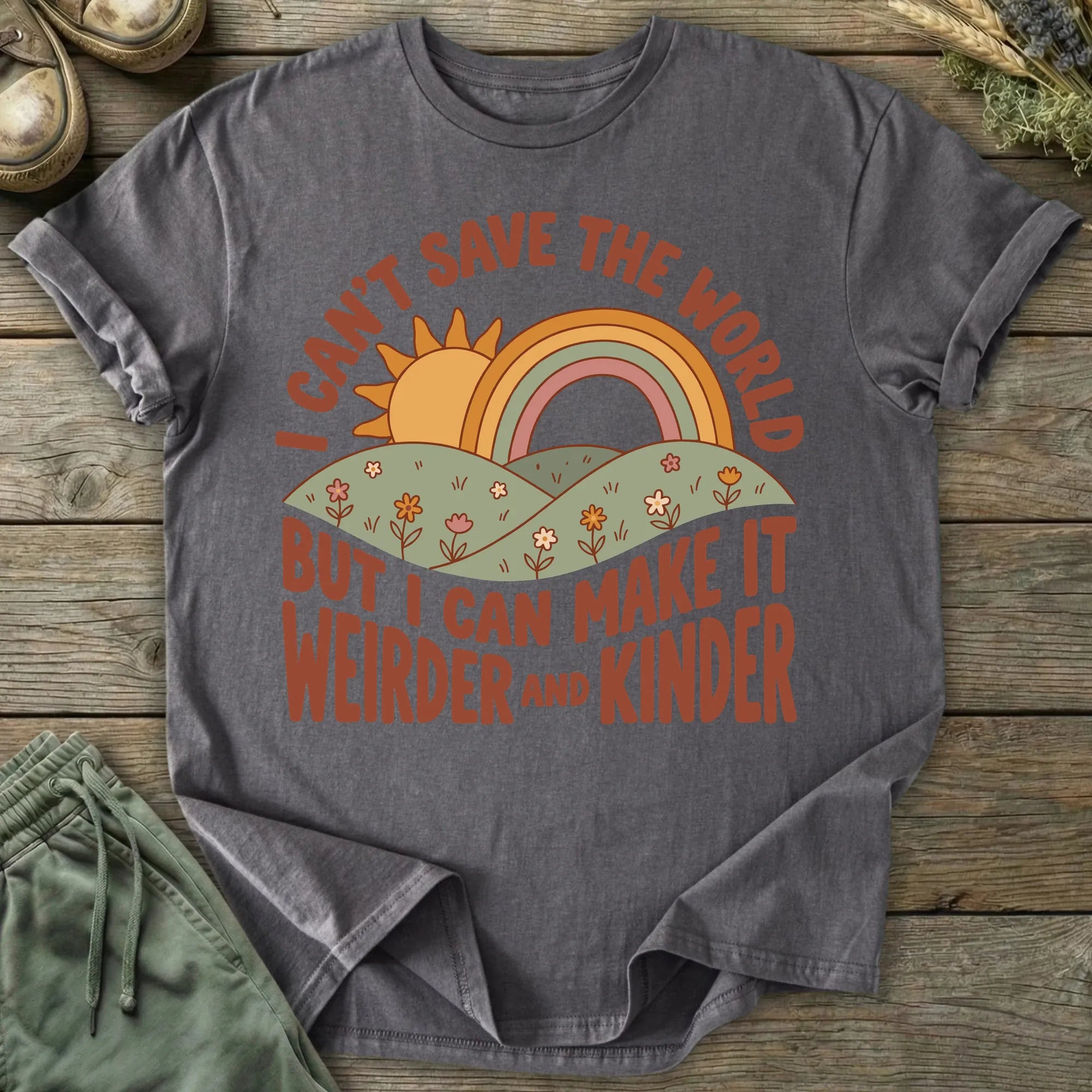 Printify T-Shirt Weirder Kinder T-Shirt