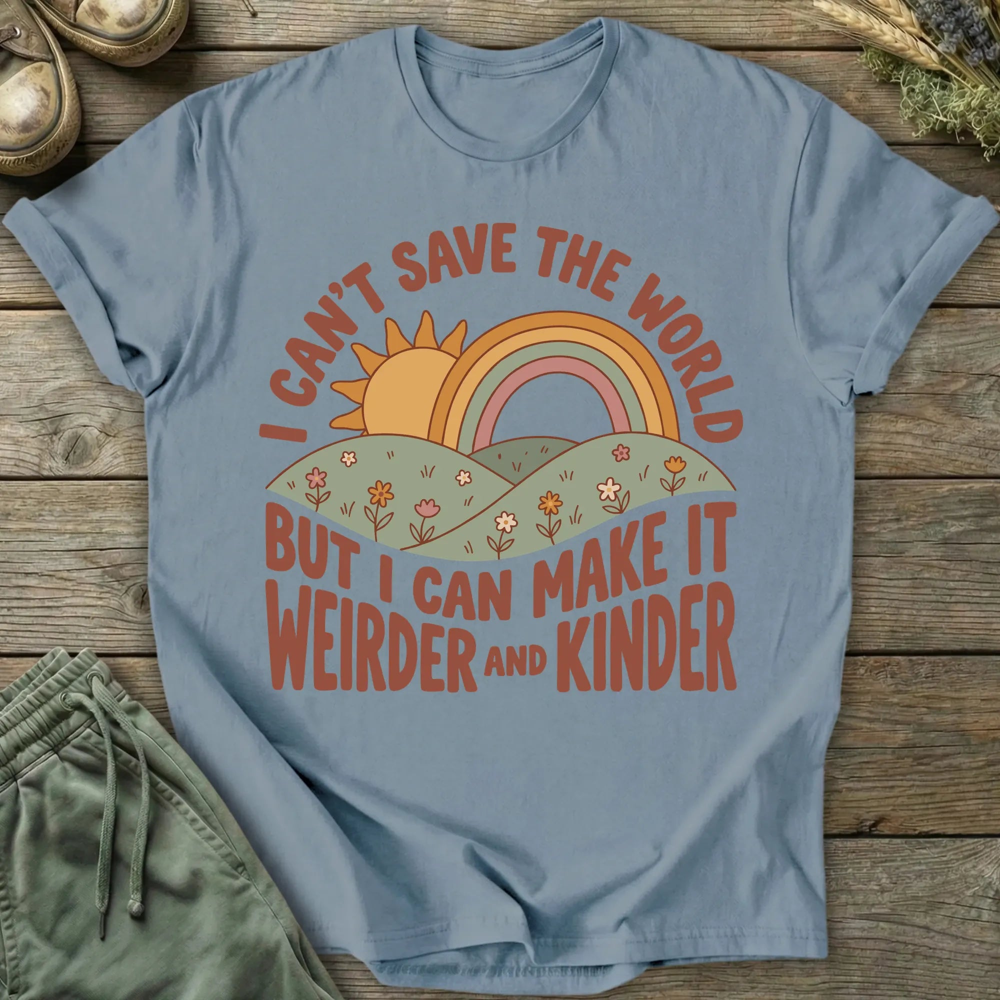 Printify T-Shirt Weirder Kinder T-Shirt