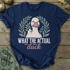 Printify T-Shirt What The Actual Duck T-Shirt