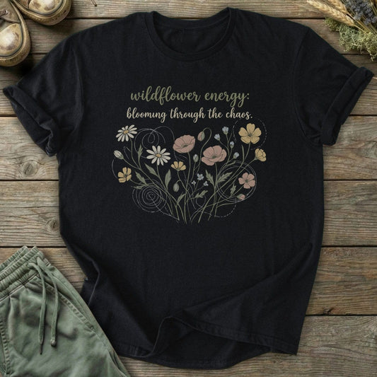 Printify T-Shirt Wildflower Energy T-Shirt