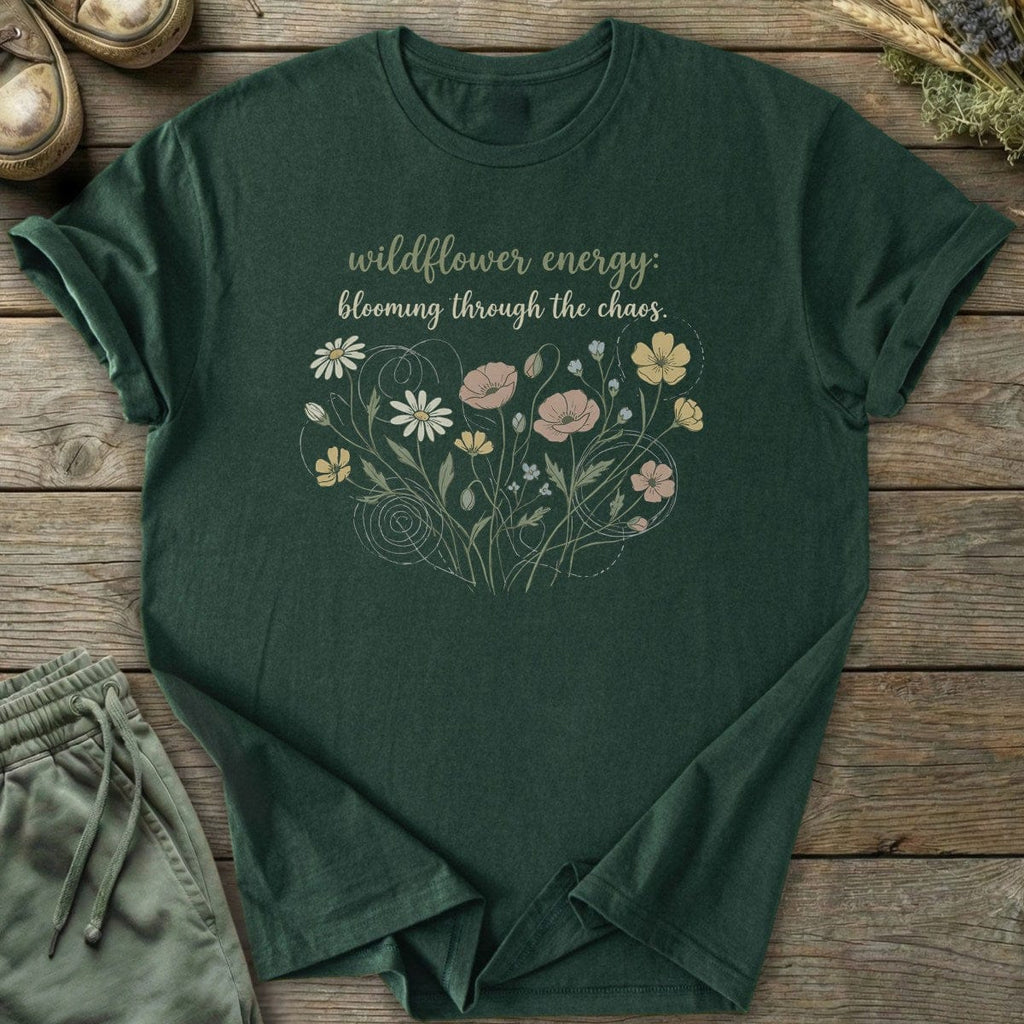 Printify T-Shirt Wildflower Energy T-Shirt
