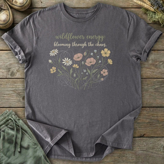 Printify T-Shirt Wildflower Energy T-Shirt