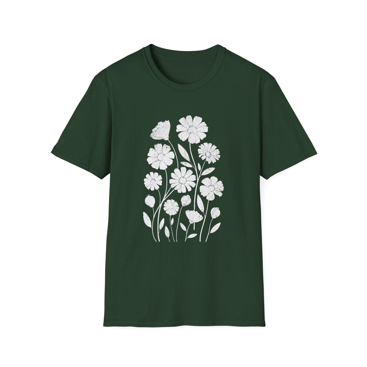 Printify T-Shirt Wildflower Garden  T-Shirt