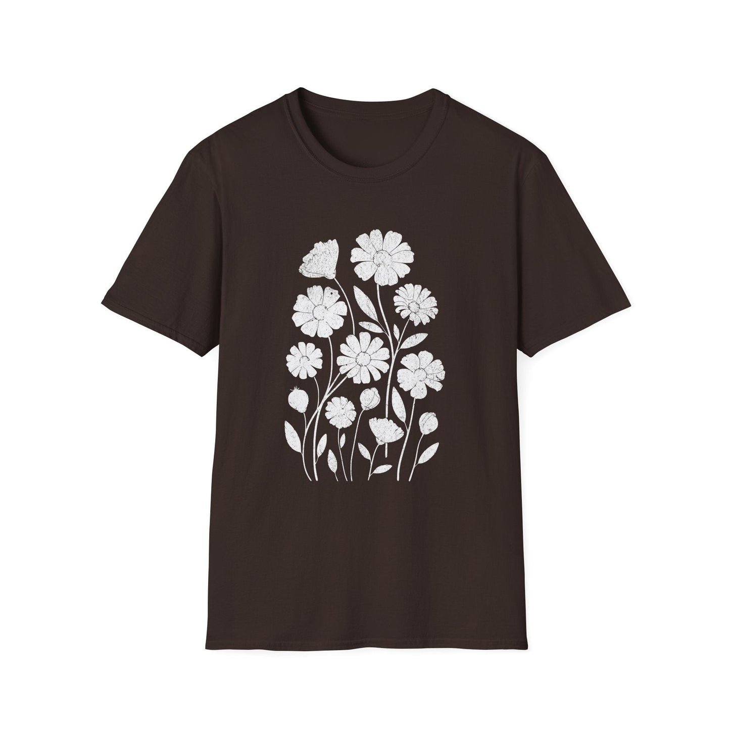Printify T-Shirt Wildflower Garden  T-Shirt