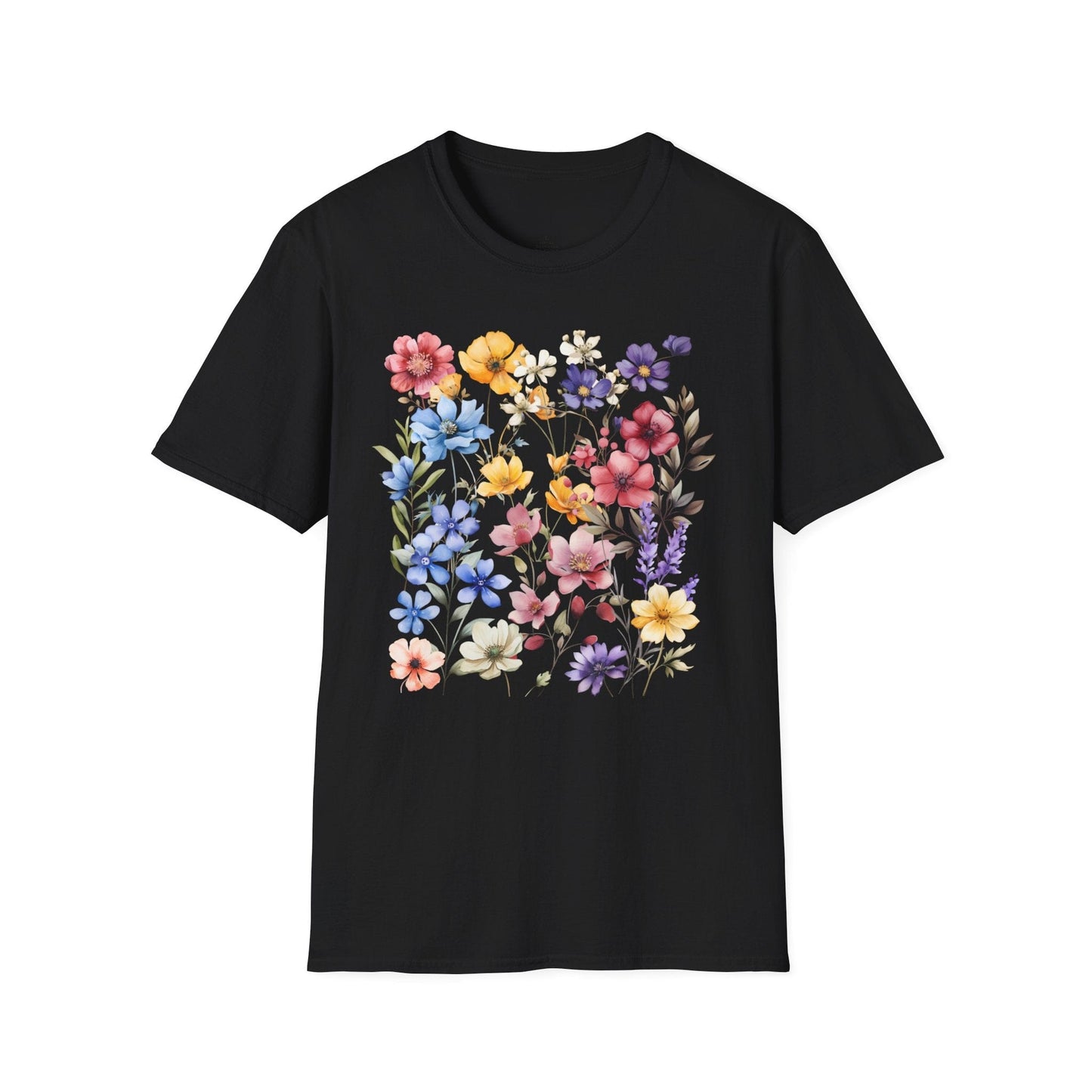 Printify T-Shirt Wildflowers T-Shirt