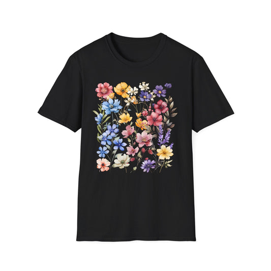 Printify T-Shirt Wildflowers T-Shirt