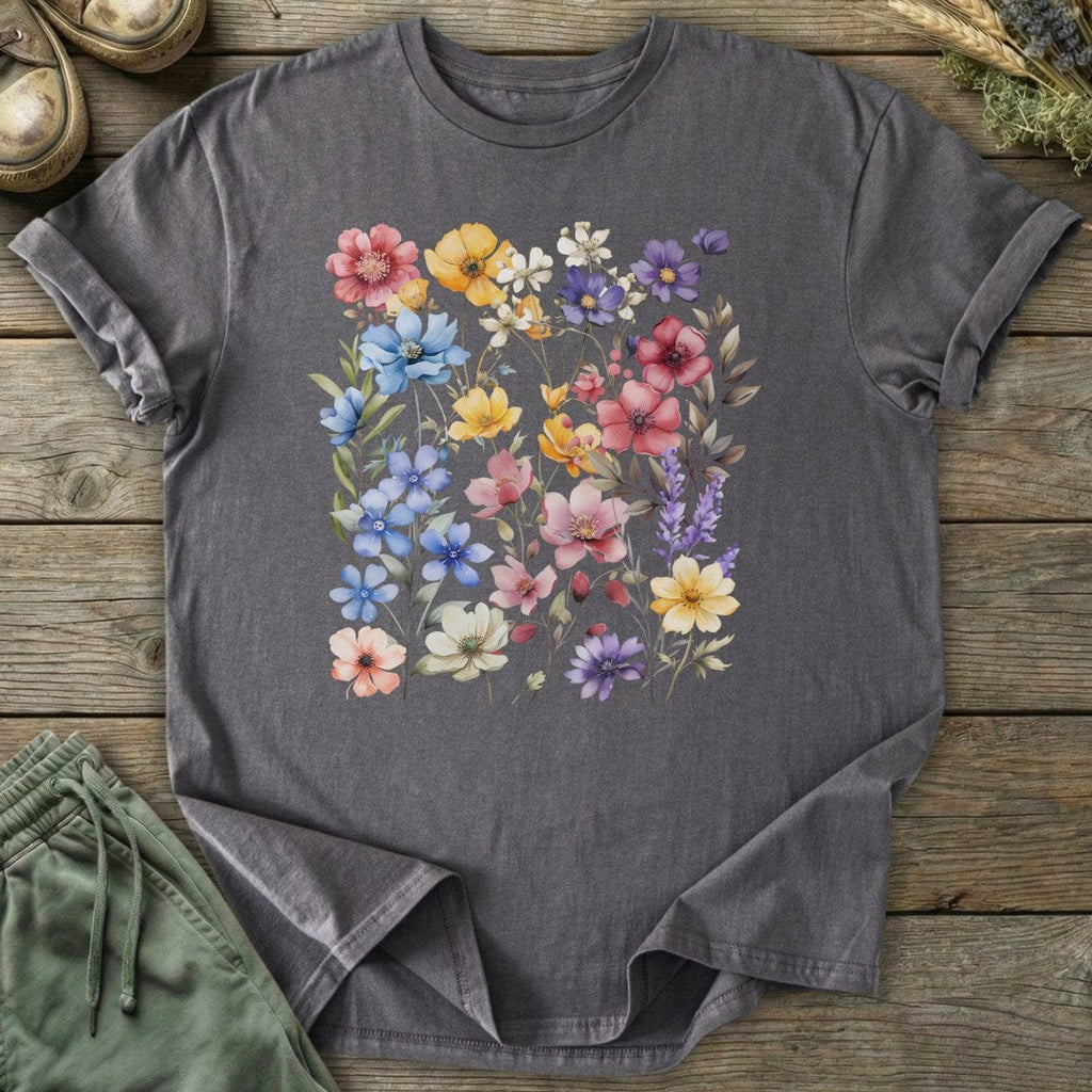 Printify T-Shirt Wildflowers T-Shirt