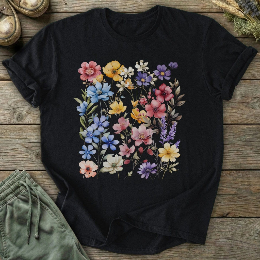Printify T-Shirt Wildflowers T-Shirt