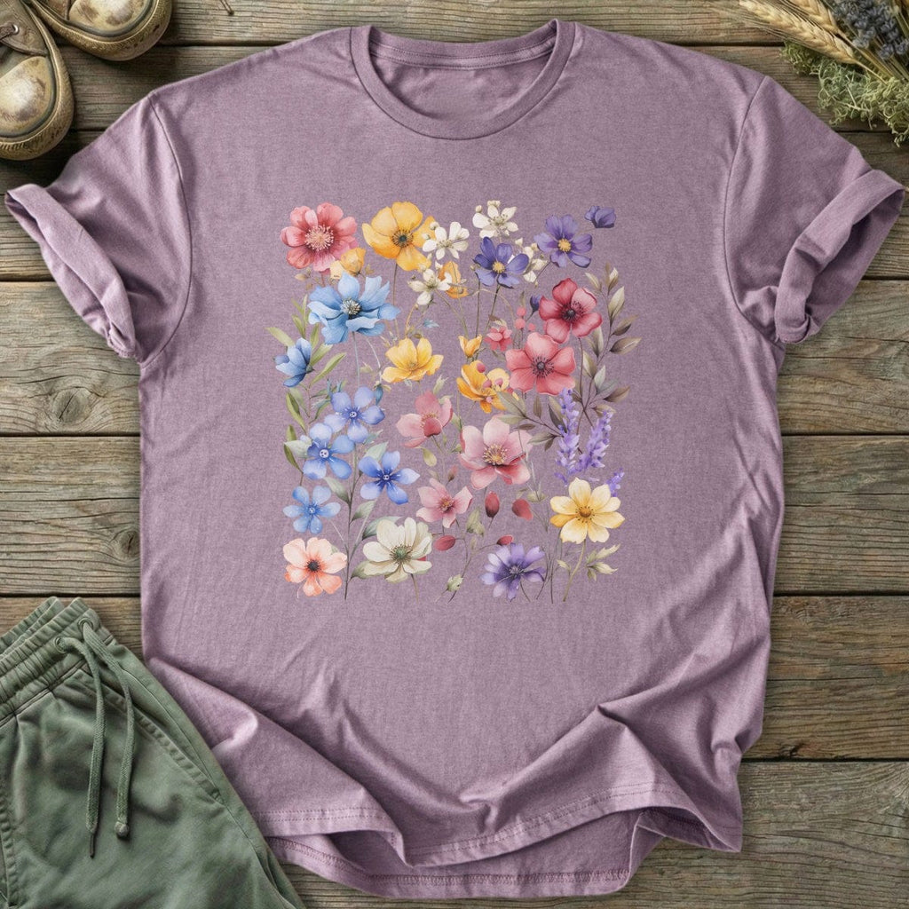 Printify T-Shirt Wildflowers T-Shirt