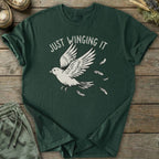 Printify T-Shirt Winging It Bird T-Shirt