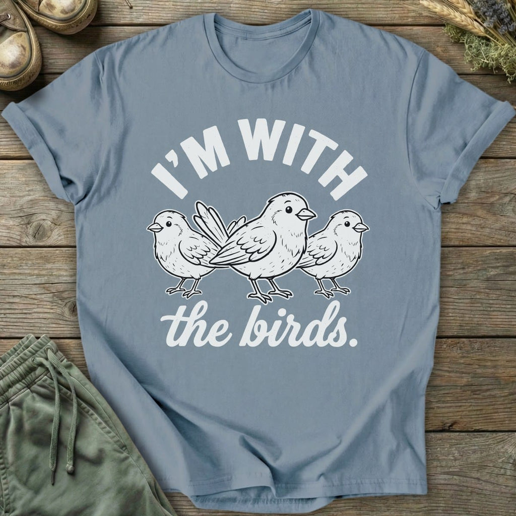 Printify T-Shirt With The Birds T-Shirt