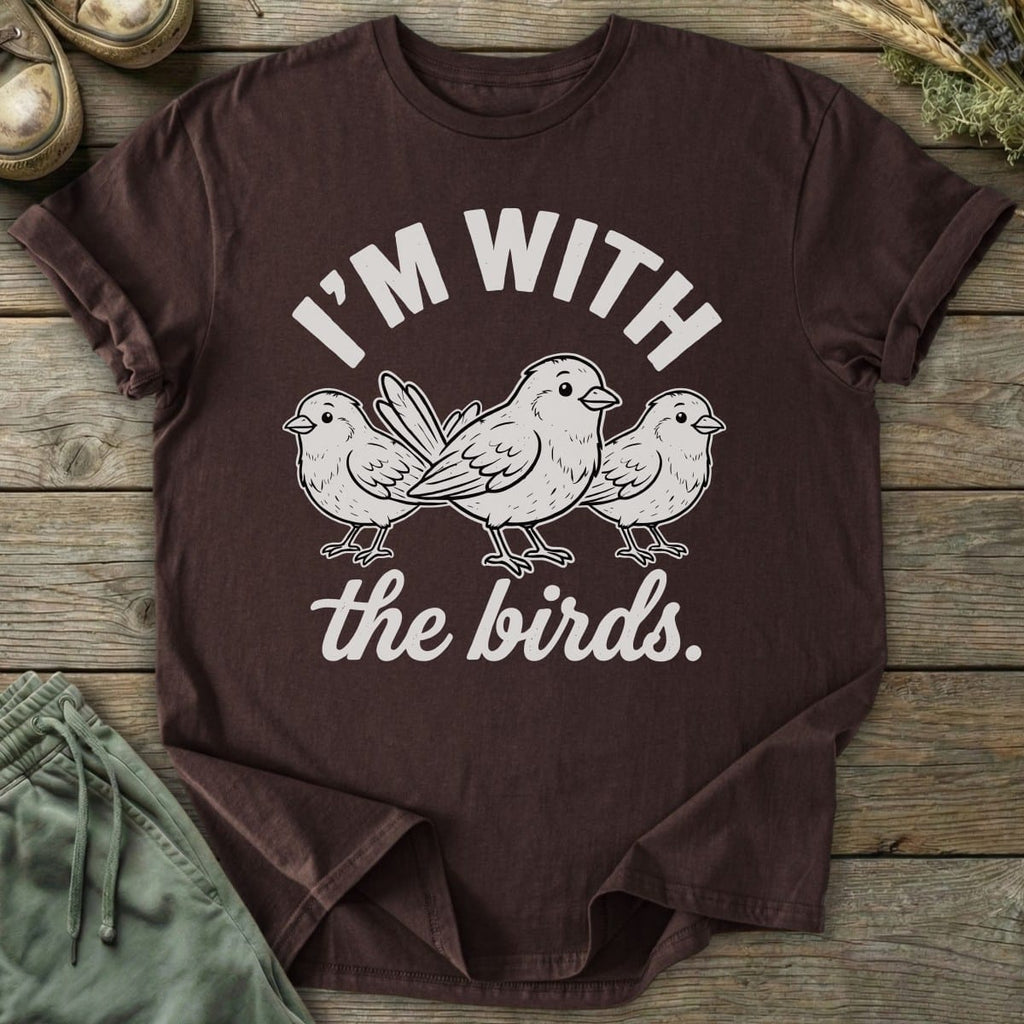 Printify T-Shirt With The Birds T-Shirt