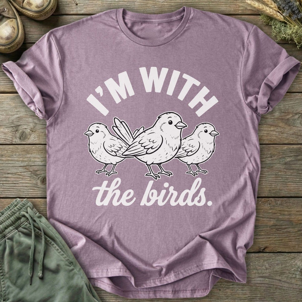 Printify T-Shirt With The Birds T-Shirt