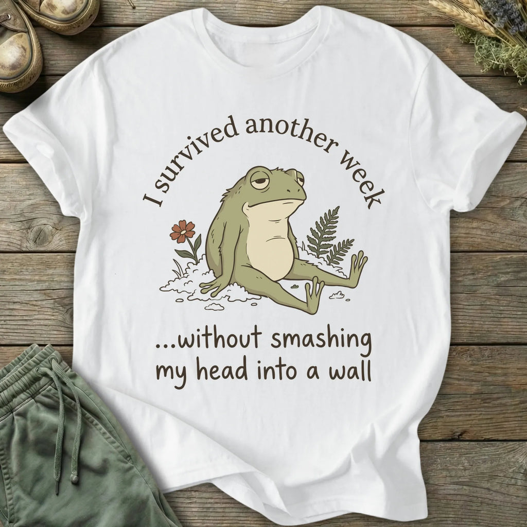 Printify T-Shirt Without Smashing My Head T-Shirt
