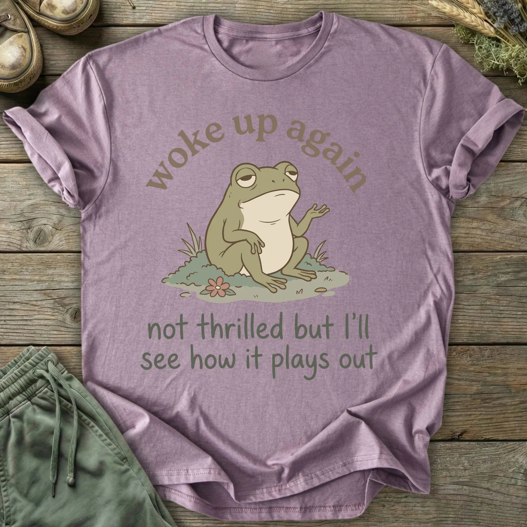 Printify T-Shirt Woke Up Again T-Shirt