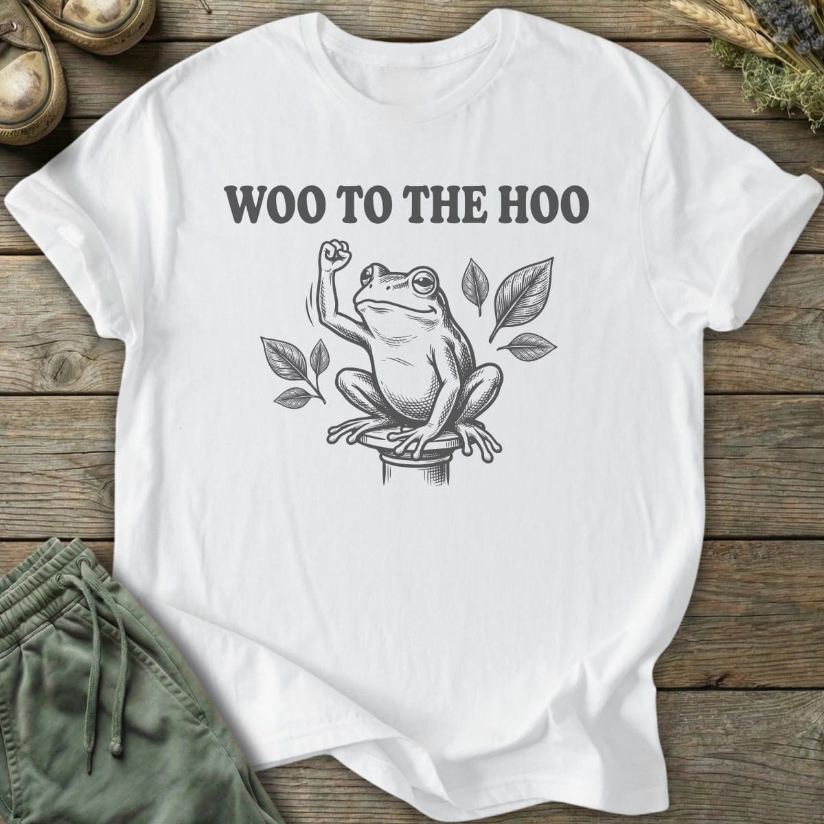 Printify T-Shirt Woo To The Hoo T-Shirt
