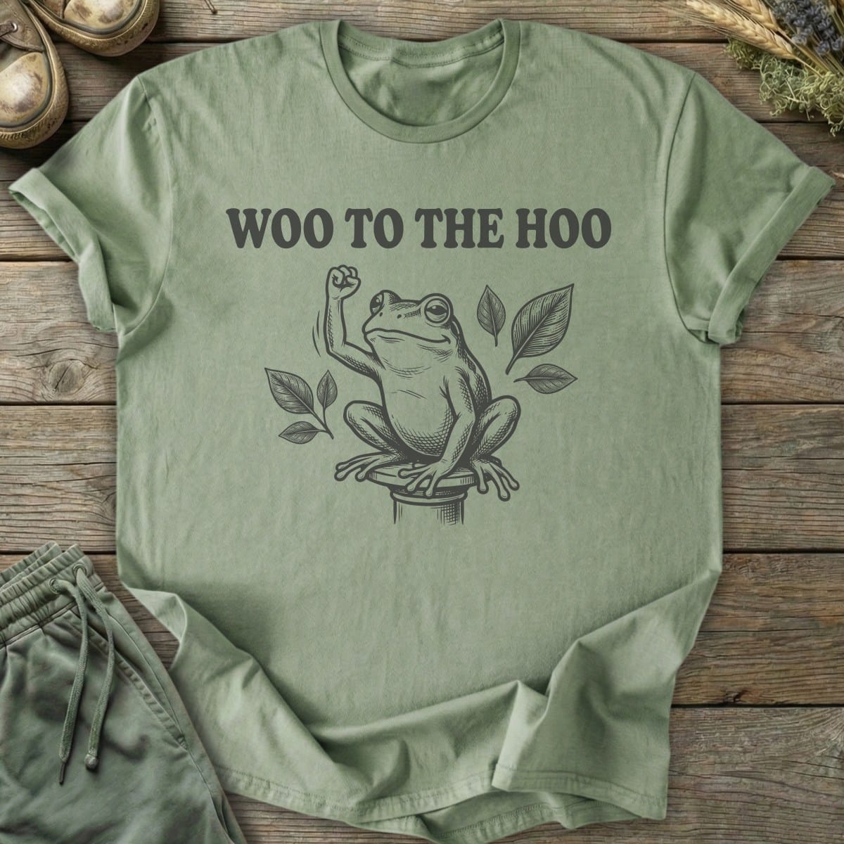 Printify T-Shirt Woo To The Hoo T-Shirt
