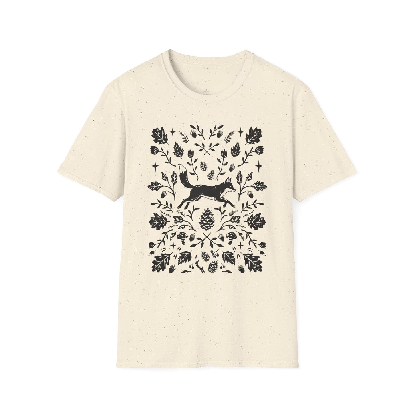 Printify T-Shirt Woodland Fox T-Shirt