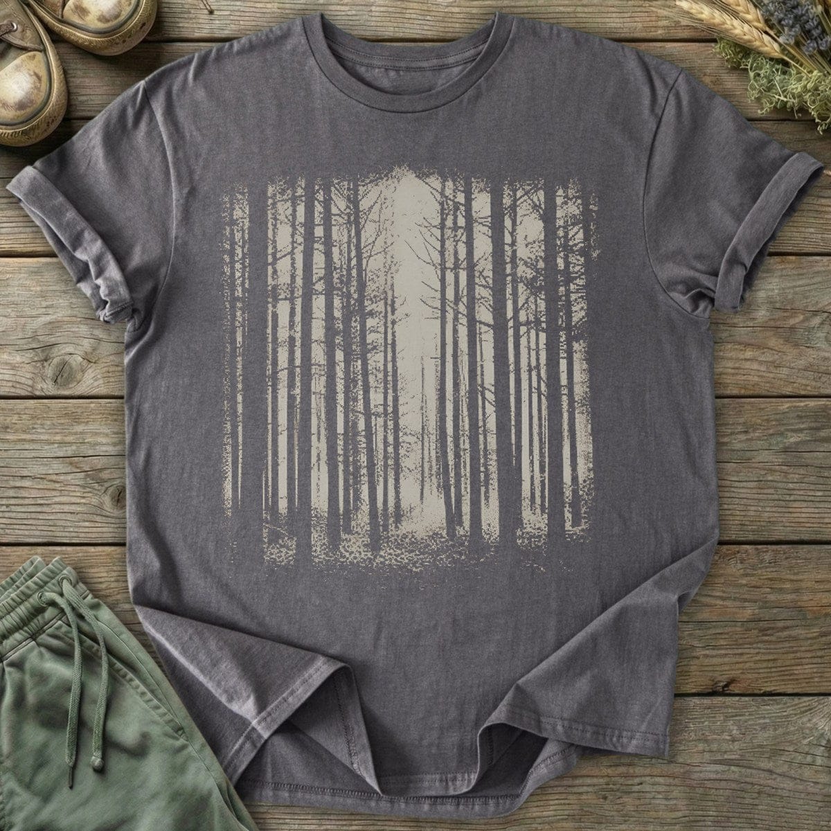 Printify T-Shirt Woods T-Shirt