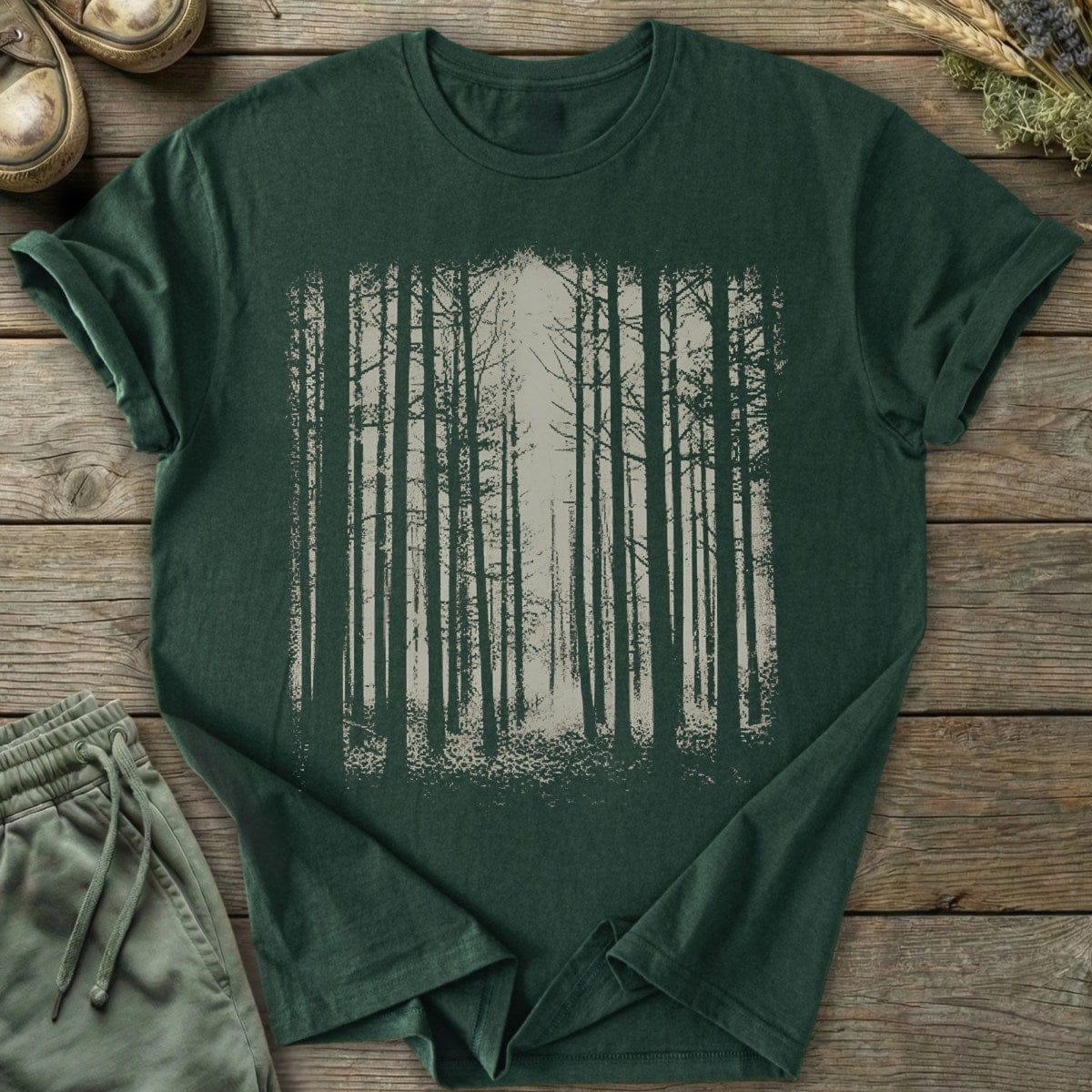 Printify T-Shirt Woods T-Shirt