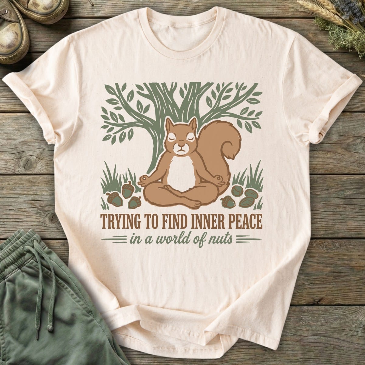 Printify T-Shirt World Of Nuts T-Shirt