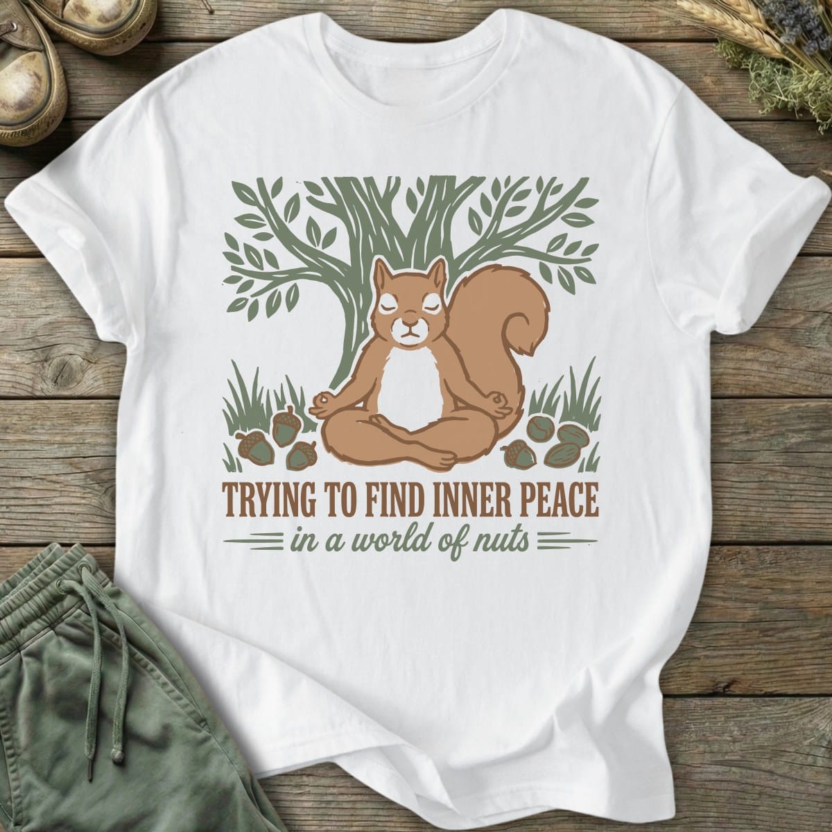 Printify T-Shirt World Of Nuts T-Shirt