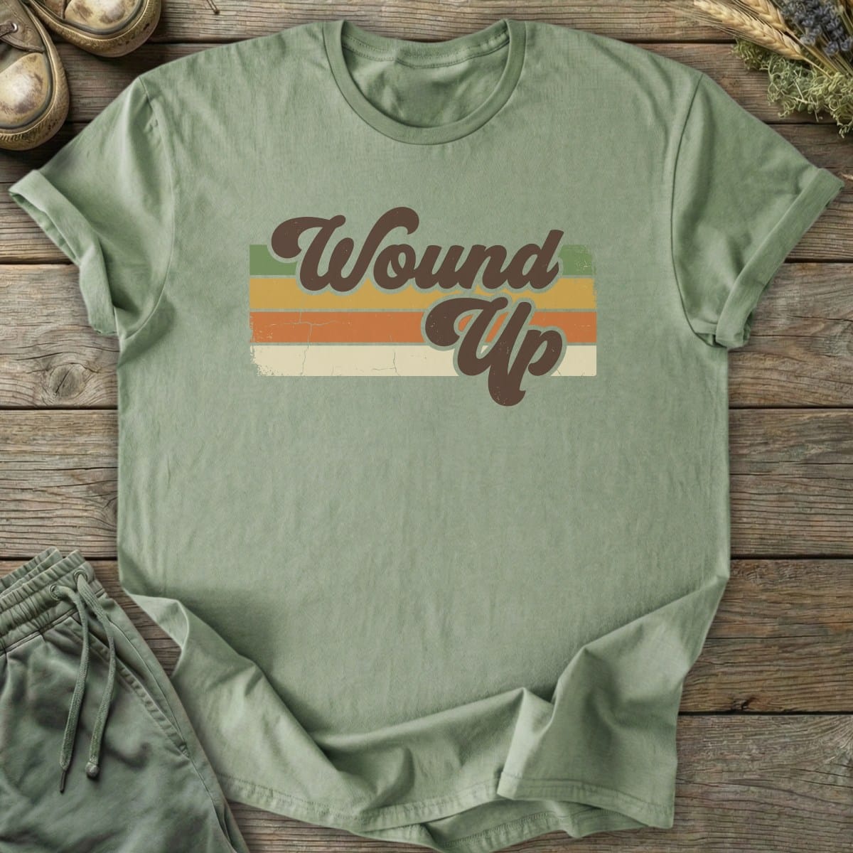 Printify T-Shirt Wound Up T-Shirt