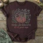 Printify T-Shirt Year Nap T-Shirt
