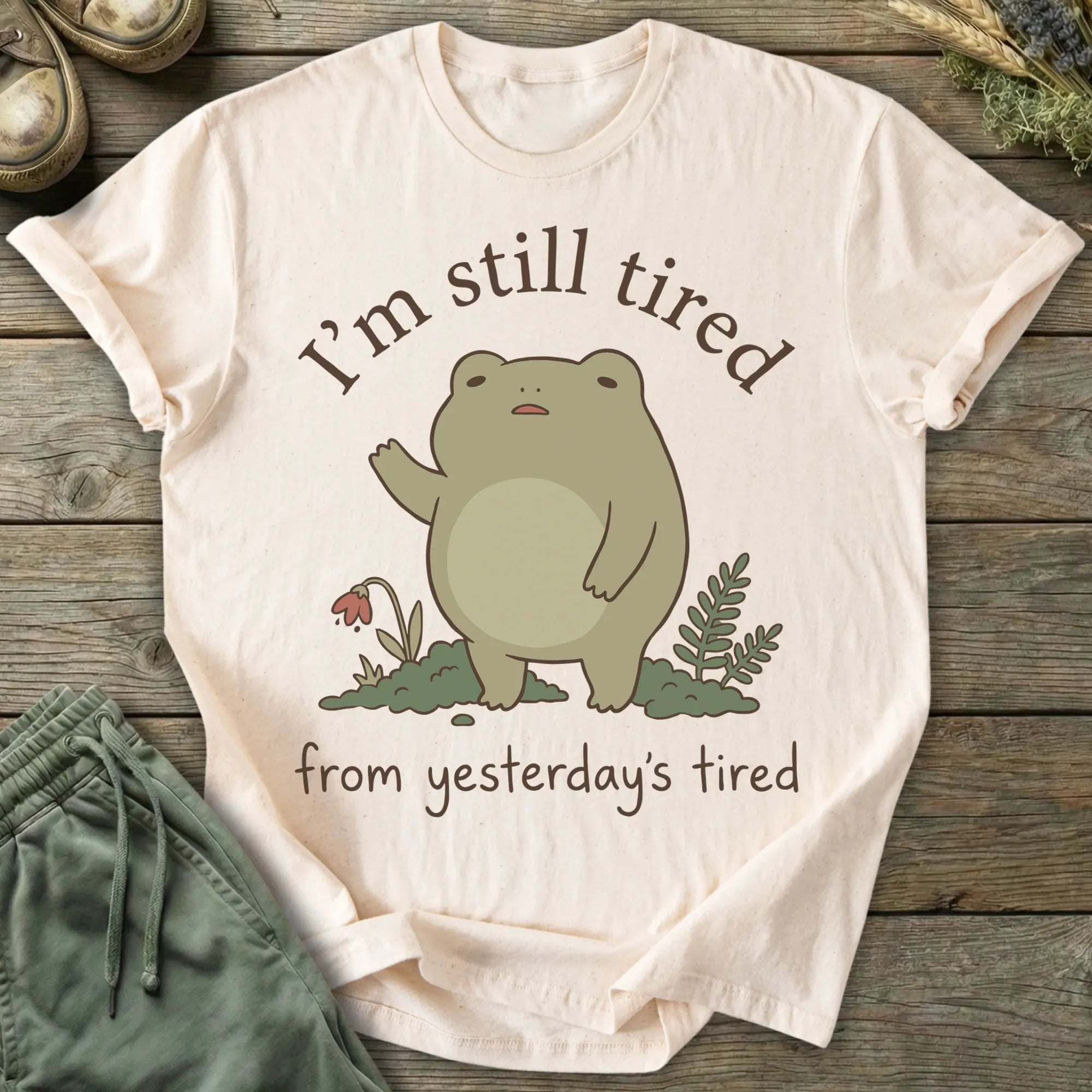 Printify T-Shirt Yesterday's Tired T-Shirt
