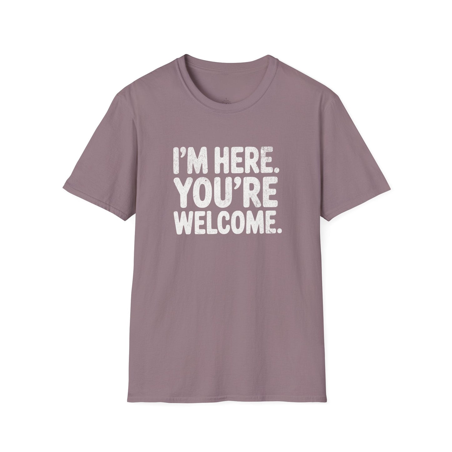 Printify T-Shirt You're Welcome T-Shirt