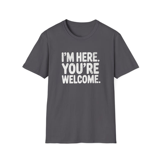 Printify T-Shirt You're Welcome T-Shirt