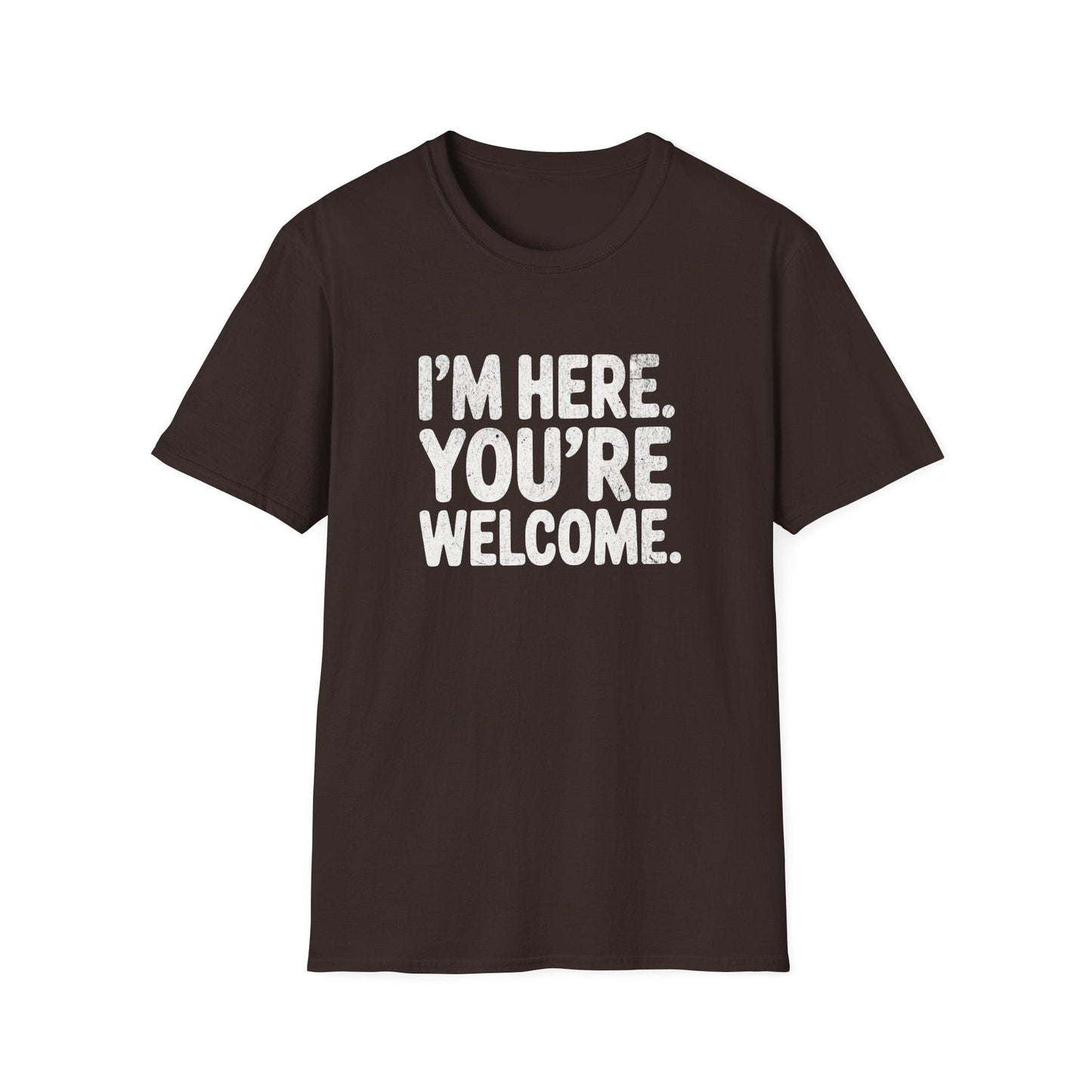 Printify T-Shirt You're Welcome T-Shirt