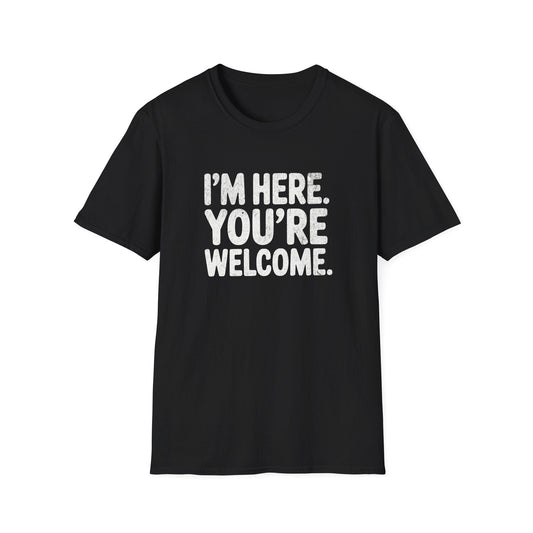 Printify T-Shirt You're Welcome T-Shirt