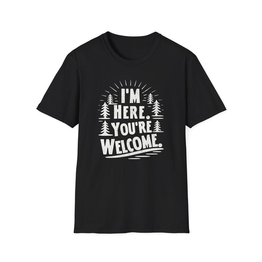 Printify T-Shirt You're Welcome Trees T-Shirt
